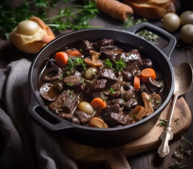 🍲 Recette Traditionnelle du Bœuf Bourguignon : Astuces pour un Plat Parfait
