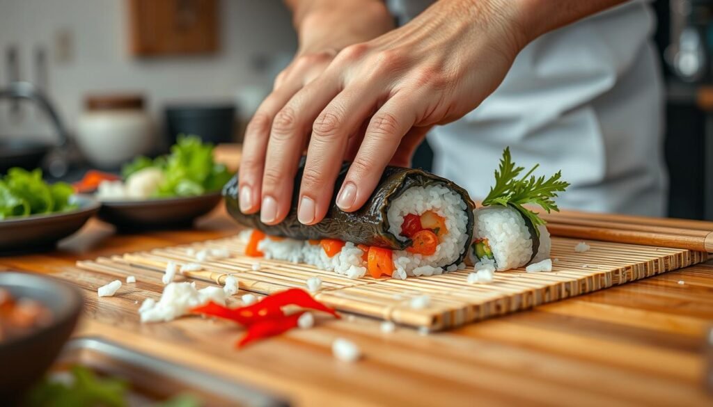 sushi rolling techniques